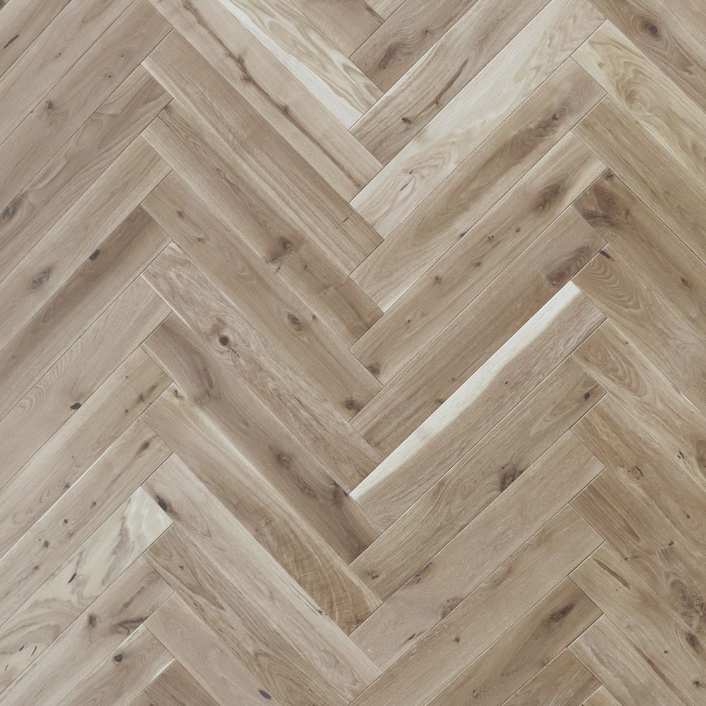 Паркет Елка Английская PolarWood Дуб ANTARCTICA HB (1,08 м2)