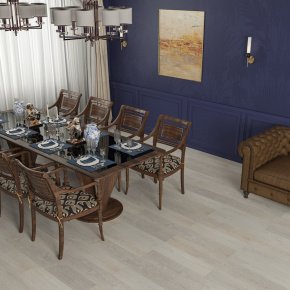 SPC Ламинат Alta Step Дуб Серебристый 1218x180x5 (2,6309 м2) SPC6612 в интерьере