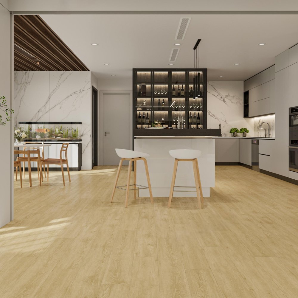 Ламинат ПВХ Alpine Floor Дуб Кремовый LVT ЕСО 5-23***