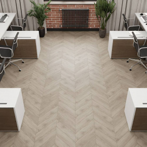 Ламинат ПВХ Alpine Floor Карите Chevron SPC ECO 18-11*** в интерьере