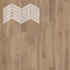 Паркет Елка Французская Lab Arte Chevron Дуб Селект Лаунж лак 400/348х90х14/3/60° в интерьере