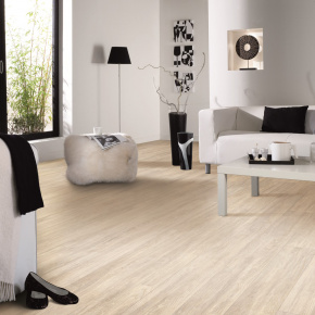 Паркетная доска Tarkett Сальса Арт Ясень WHITE CANVAS 2.658 м2 в интерьере