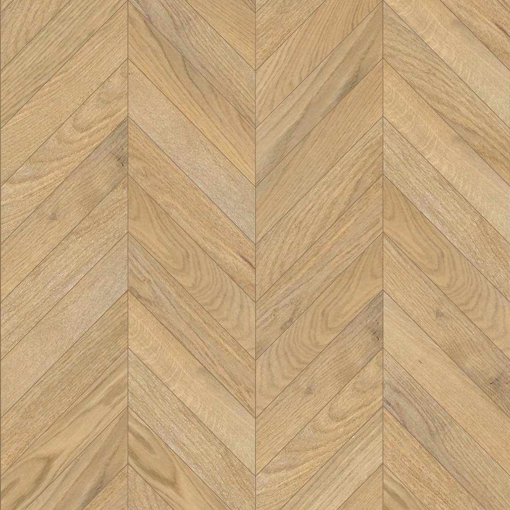 Паркет Елка Французская Lab Arte Chevron Дуб Селект Бетон лак 600/490х110х14/3/45°