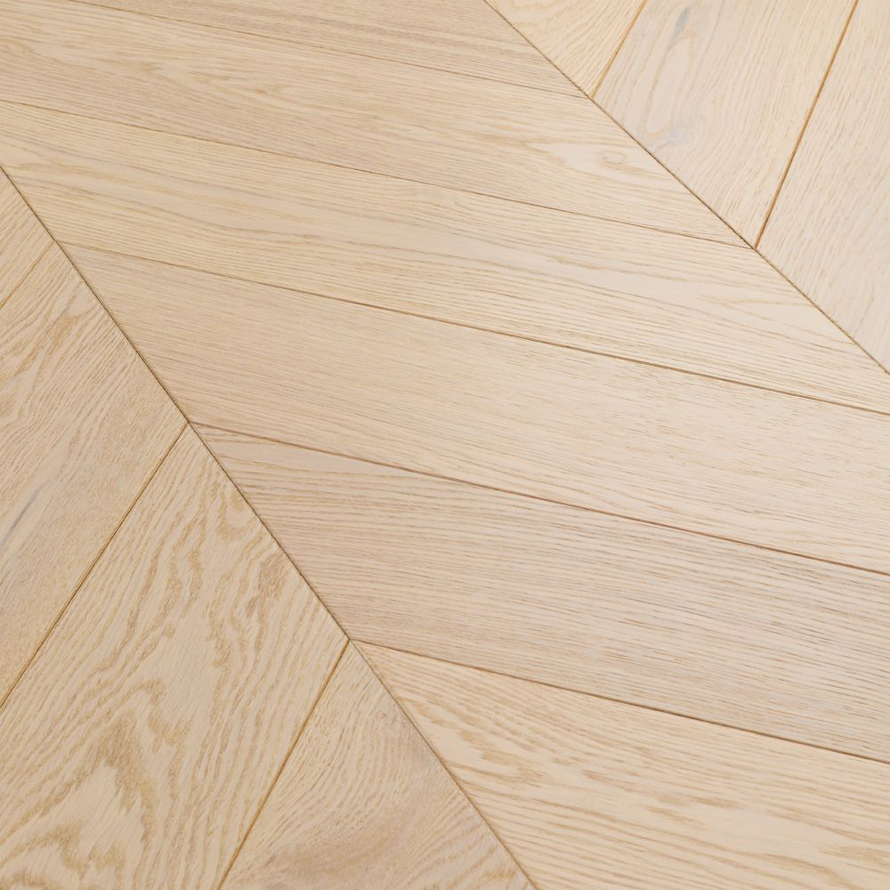 Паркет Елка Французская Lab Arte Chevron Дуб Натур Лана лак 400/328х125х14/3/60°