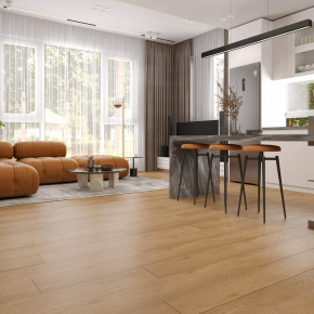 Ламинат ПВХ Alpine Floor Клен классический SPC ECO 173-6 MC*** в интерьере